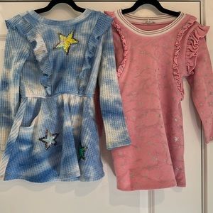 Baby sara lot of 2 dresses Hannah banana brand